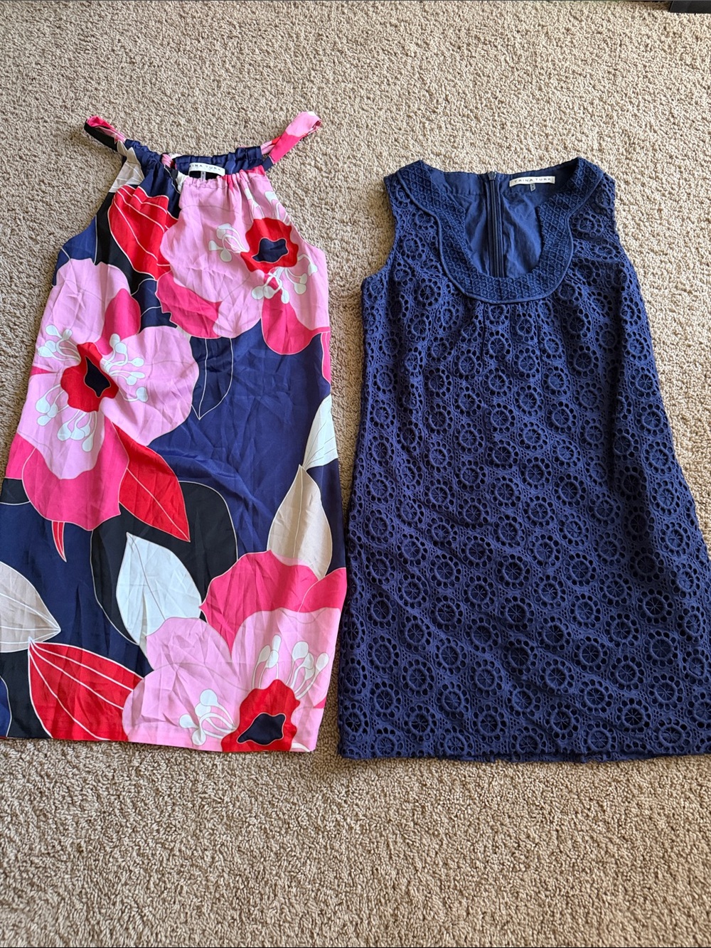 Trina Turk two piece dress lot size small/6
